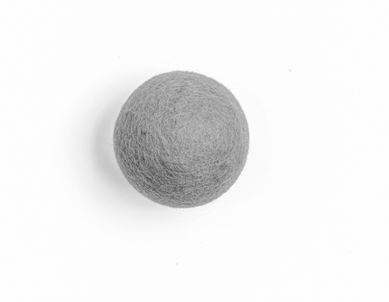 Dog Toy - Wool Furball Grey