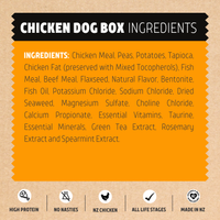 Chicken & Lamb Dog Food Mix Box