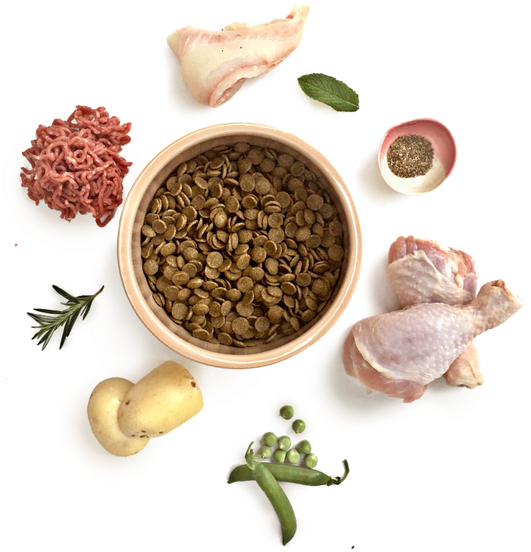 myFurbaby natural dog food ingredients